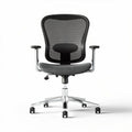 Ergonomic office chair with mesh back support and adjustable height 60 x 60 x 100cm